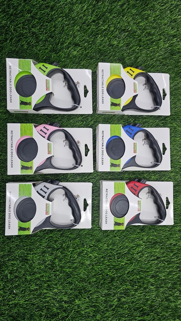 Correa Retractil De 5 Metros Professional Supplies Colores Variados