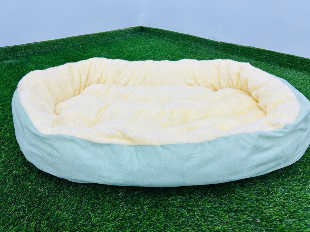 Cama Para Mascotas Color Verde 45cm X 60cm