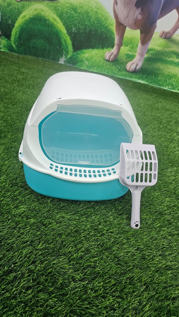 Arenero Con Pala Color Azul Y Blanco