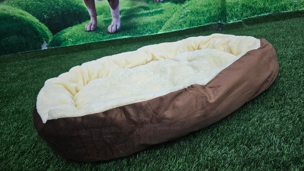 Cama Para Mascotas Color Marron Oscuro 74cm X 88cm