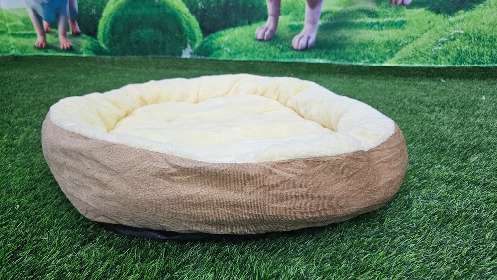 Cama Para Mascotas Color Marron Claro 74cm X 88cm