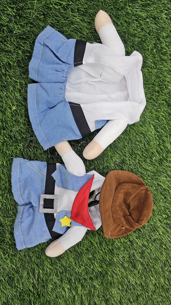 Disfraz De Vaquero Para Mascotas Talla M