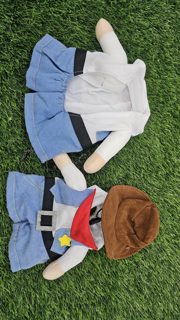 Disfraz De Vaquero Para Mascotas Talla S