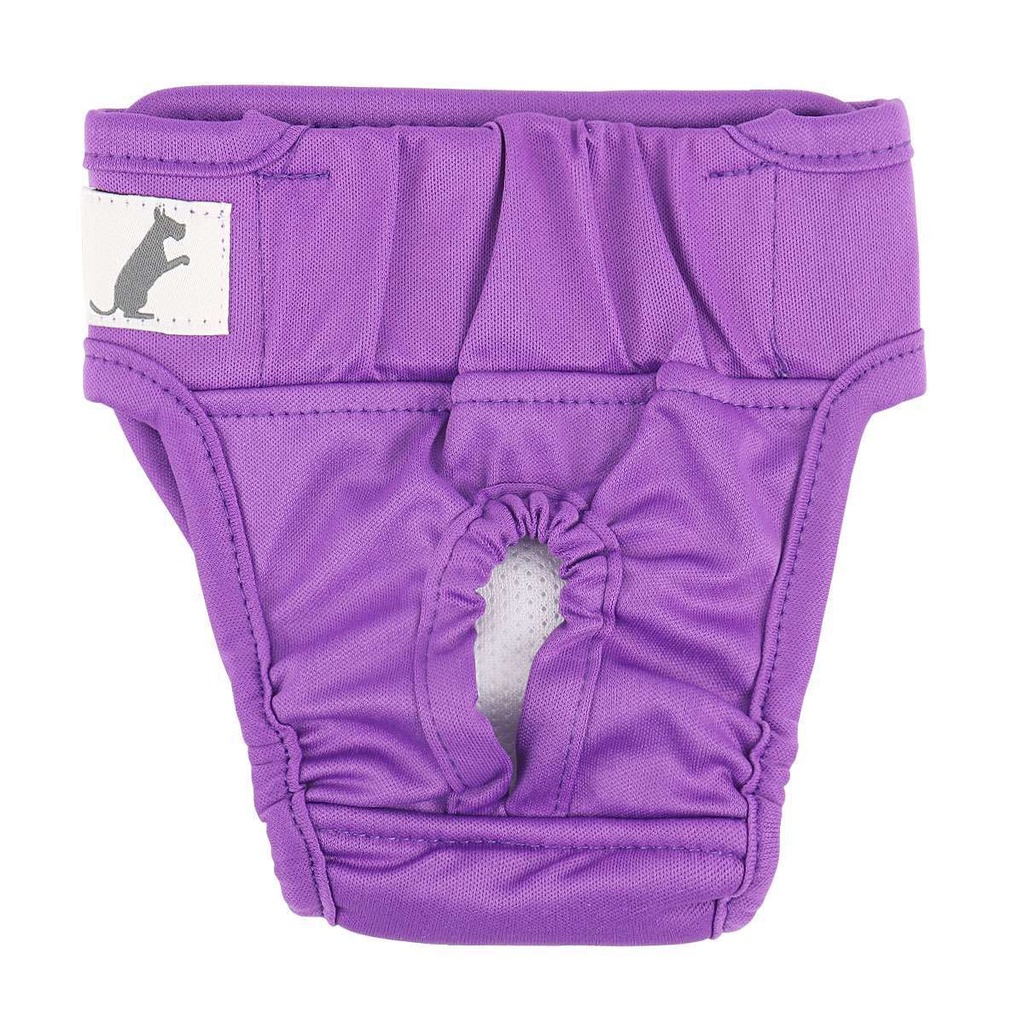 Pantys Labables Para Perro Con Faralao Xl Purple