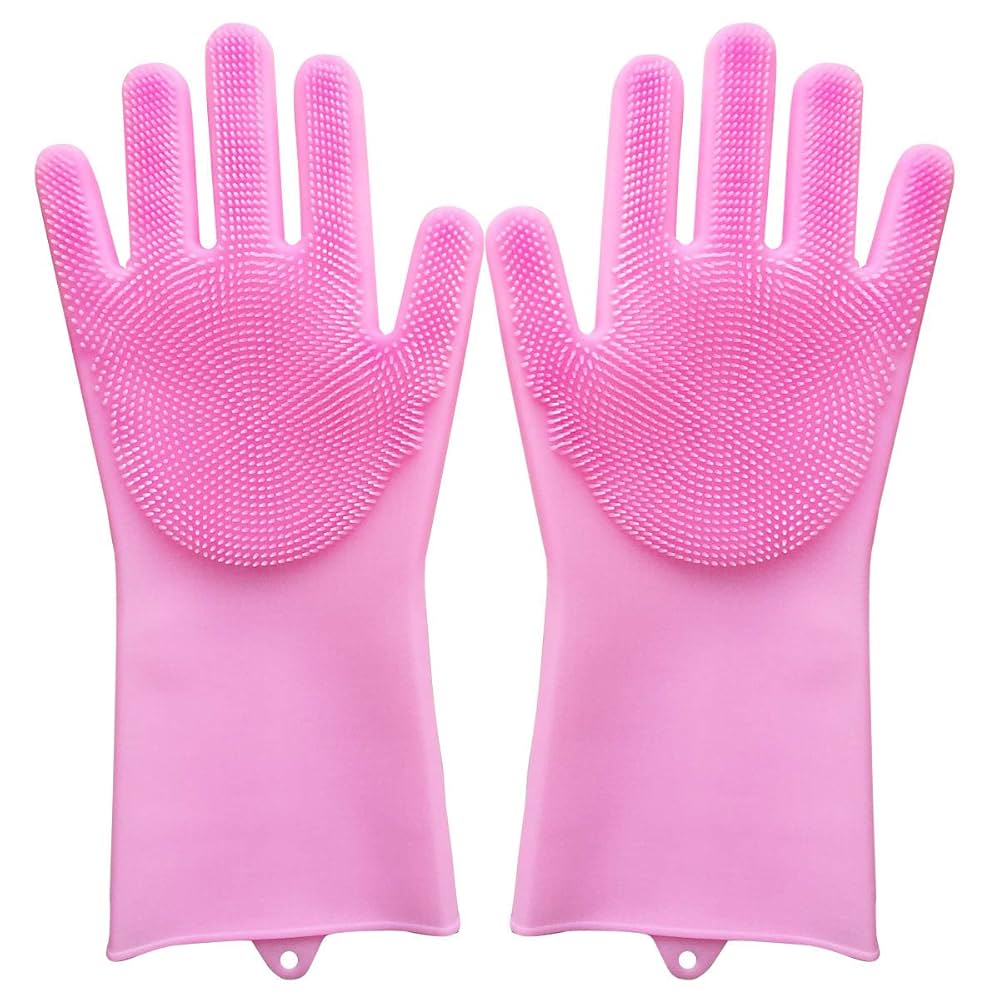 Guantes Para El Aseo Y Cuidado De Mascotas De Silicon