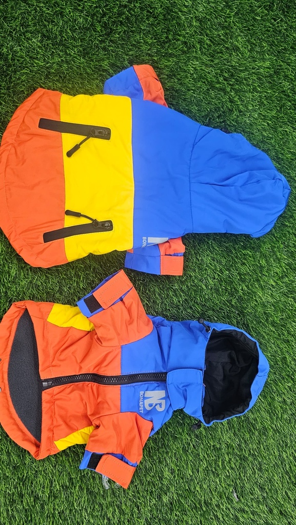 Chaqueta Impermeable Bonapet Para Mascotas Tallas Varias