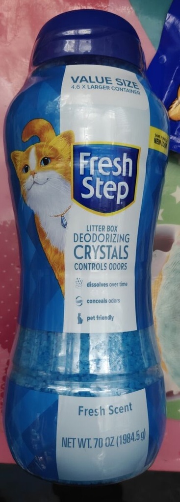 Fresh Step Fresh Scent Litter Crystals Aromatizante Para Gatos 70 Oz / 1984.5 G