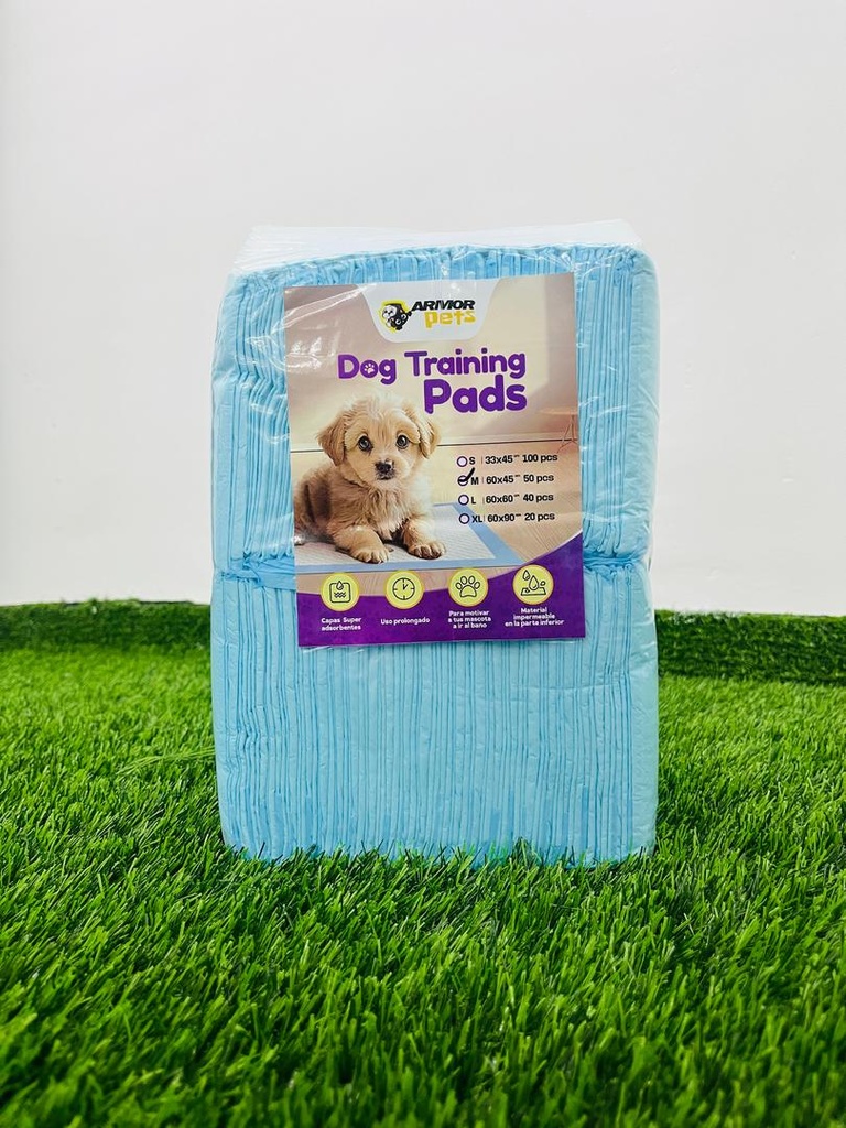 Almohadilla Para Mascotas Armor Pets 45*60 Talla M 50 Pcs