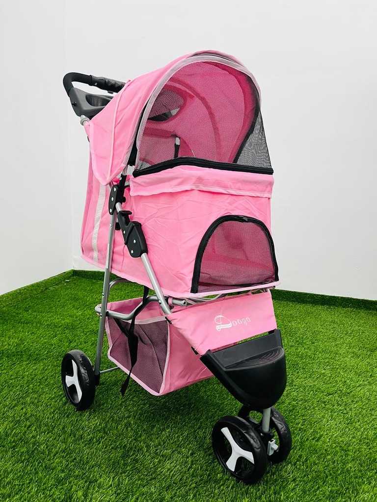 Cochecito Para Mascota Color Rosado