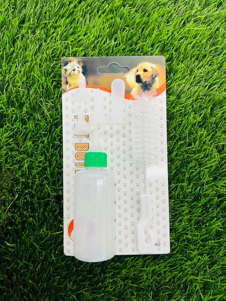 Teterillo Para Mascotas Con Cepillo De Limpieza De 60ml