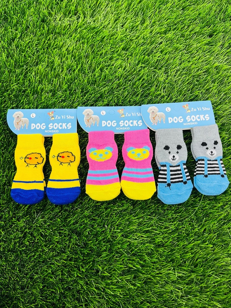 Medias Para Mascotas Diseños Variados Talla S