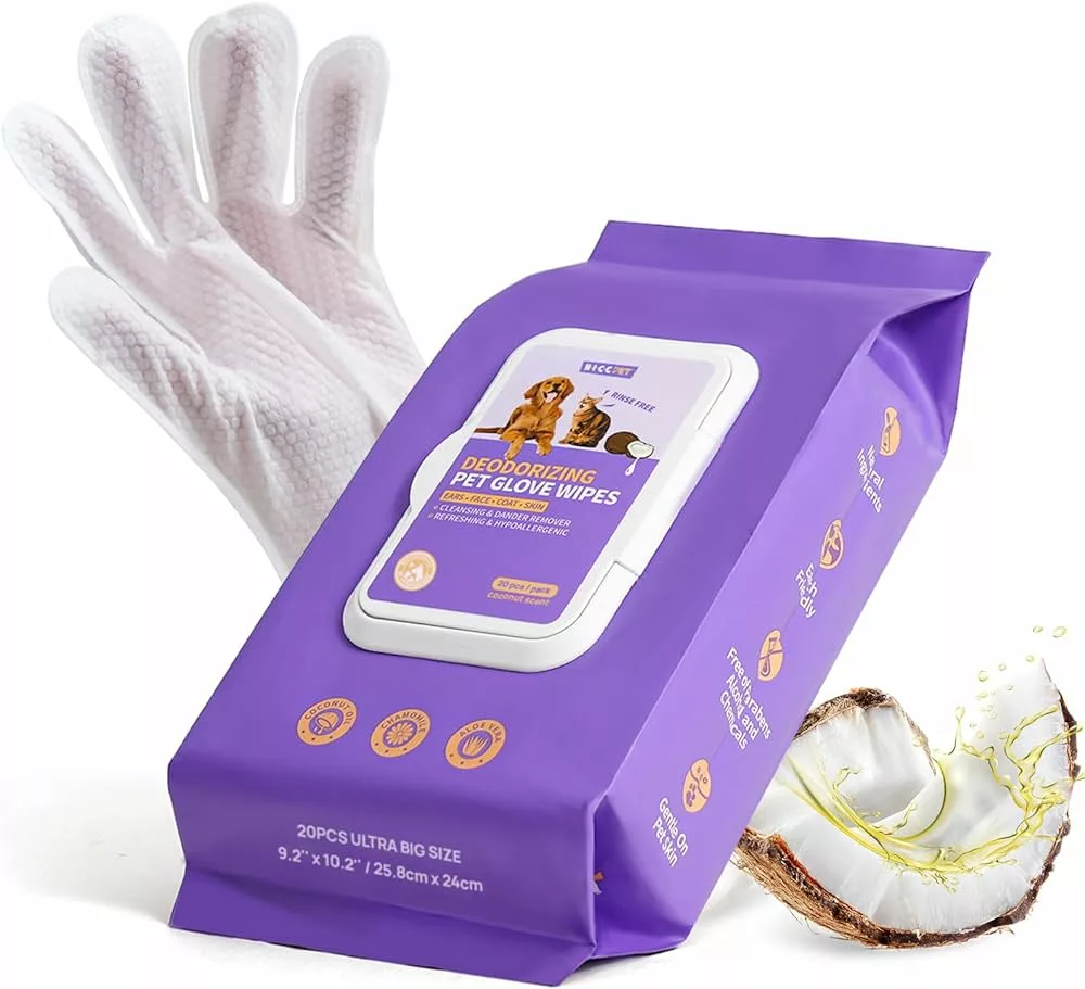 Guantes De Shampoo Con Coco 20 Unidades Punky