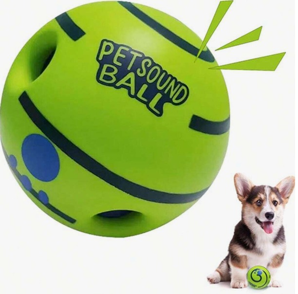 PELOTA INTERACTIVA PARA PERROS CON SONIDO