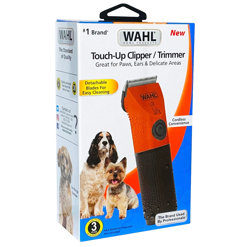Wahl Touch-Up Clipper - Trimmer Kit Maquina Para Afeitar Perro