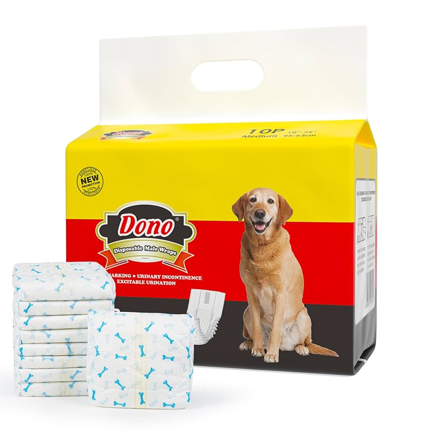 Pañal Dono Para Perros Desechables Talla L