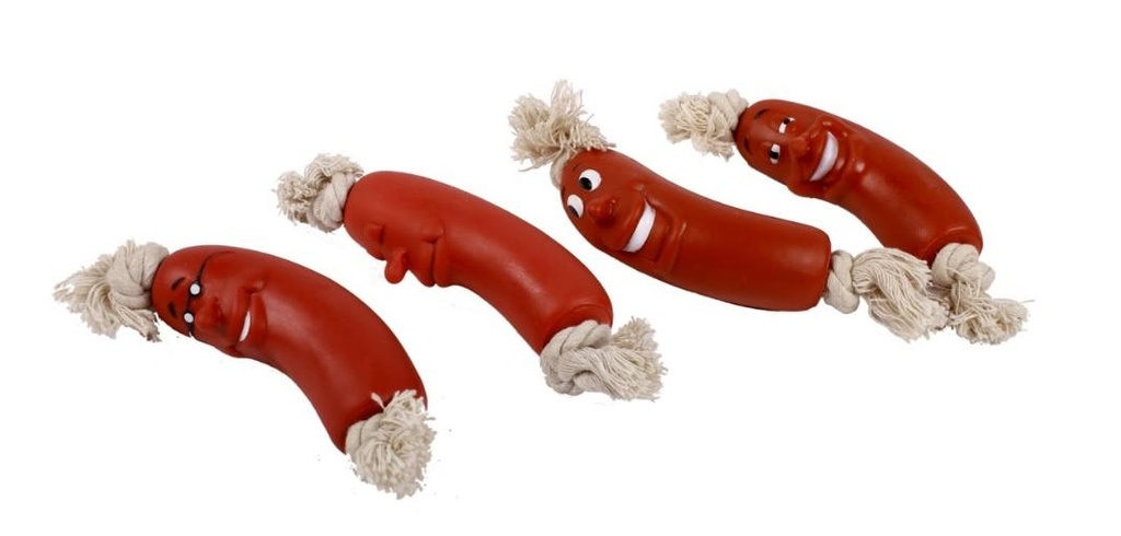 Pets Toy Juguete En Forma De Salchicha Para Mascotas
