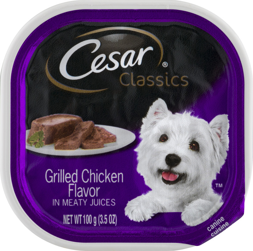 Cesar Alimento Para Perros  Grilled Chicken Flavor 100g / 3.5 Oz