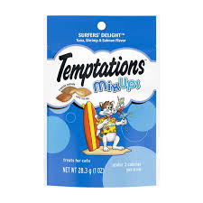 Temptations Mixups Surfer's Delight Golosinas Para Gatos Con Sabor A Marisco 1 Oz