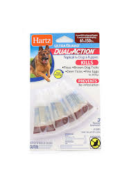 Hartz Ultra Guard Dual Action & Amp Antipulgas Topica Perros De 61 A 150 L 3 Tratamientos