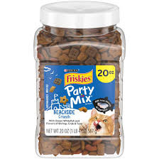 Purina Friskies Party Mix 20 Oz Galletas Para Gatos