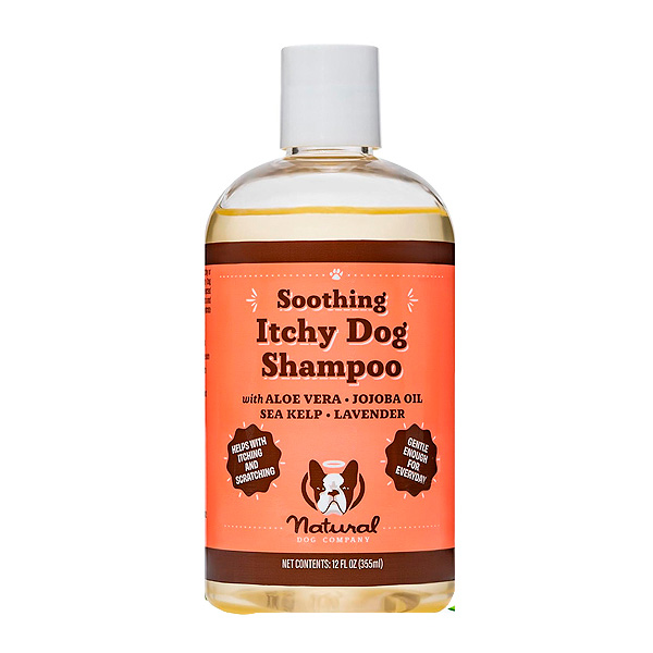 Natural Dog Company Shampoo Para Perros Anti Picazon 12 Oz / 355 Ml
