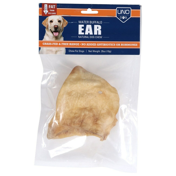 NATURES CORNER WATER BUFFALO EAR DOG CHEW 10G