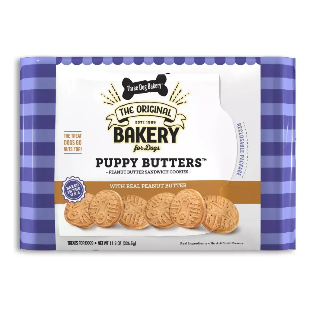 Three Dogs The Original Bakery Puppy Butters 11.8 Oz
