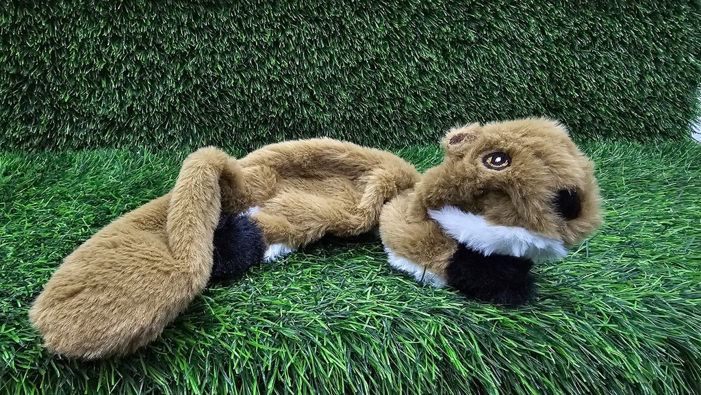 Juguete Para Perros Sin Relleno, Con Sonido Para Masticar Motivo De Ardilla