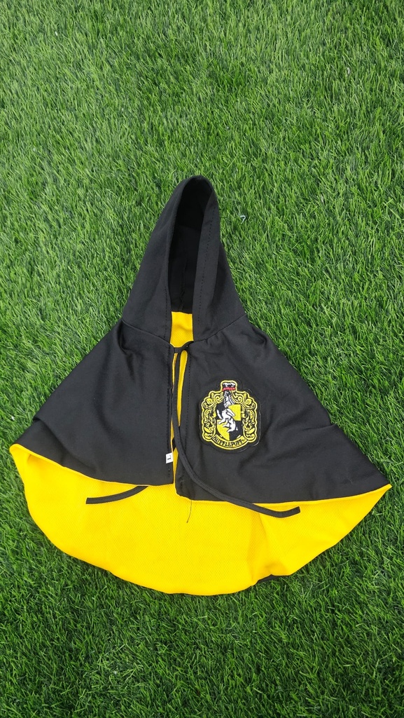 Capa Disfraz Para Mascotas De Harry Potter Hufflepuff Talla L