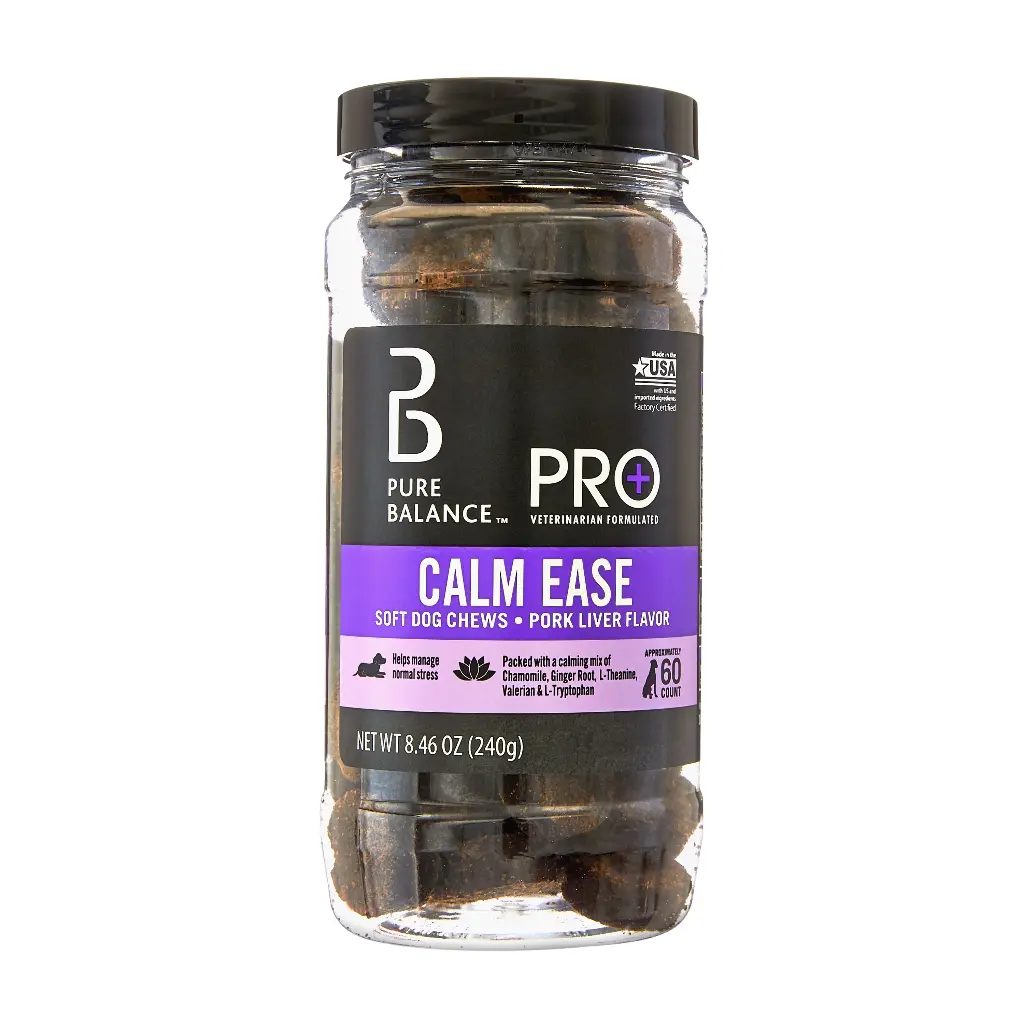 Pure Balance Pro + Calm Ease Suplemento Calmante Para Perros Masticable 120g