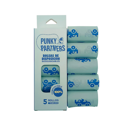 Punky Partners Bolsas De Disposicion 5 Rollos