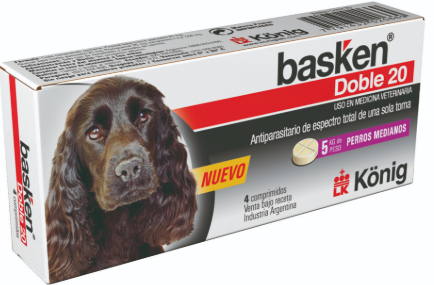 Konig Basken Doble 20 X 4 Comprimidos