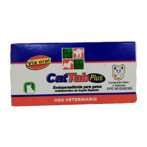 PET LIFE CAT TAB PLUS 2 TABLETS