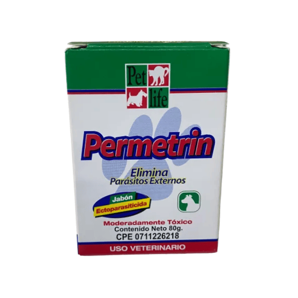 Lavelaca Jabon Permetrin 80 Grs