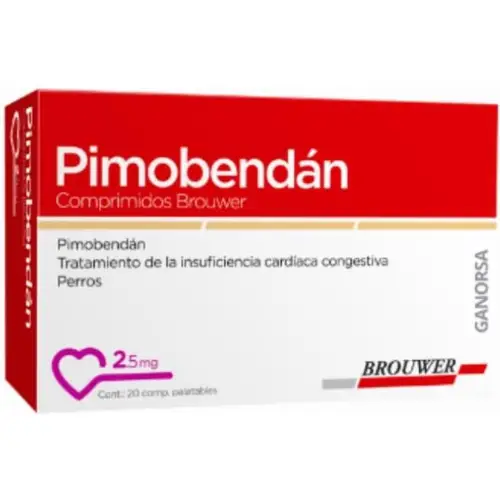 Quimio Vet Pimobendan 2,5mg 20 Comprimidos