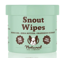 Natural Dog Snout Wipes 50 Count