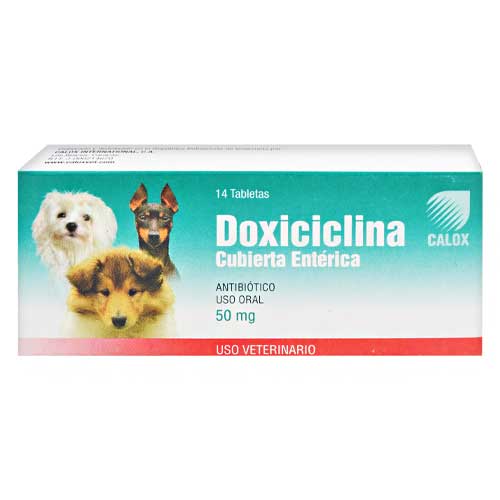 Calox Doxiciclina 14 Tab X 50 Mgrs