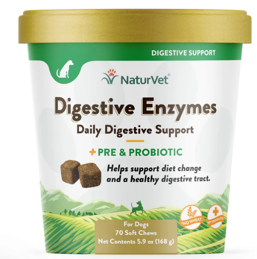 Naturvet Digestive Enzymes 168gr