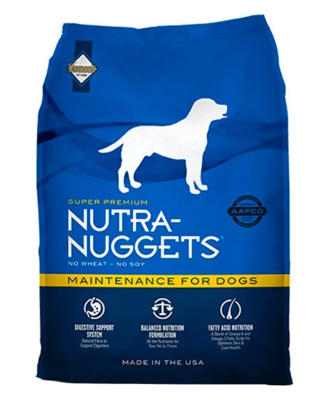 Nutra Nuggets Alimento Para Perros Adultos Sabor A Pollo, Arroz, Huevo Y Pescado De 1kg