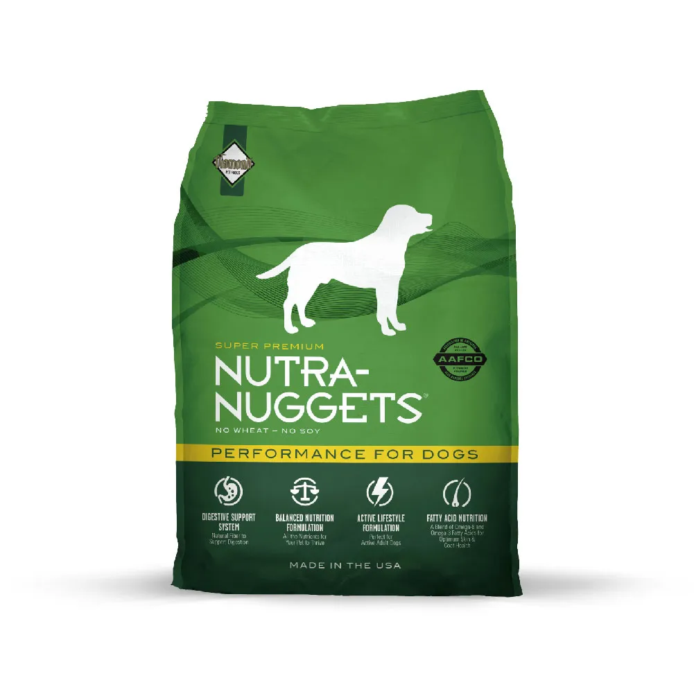 Nutra Nuggets Alimento Para Perros Activos Performance Adultos Sabor A Pollo De 1kg