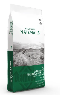 Diamond Natural Formula De Pollo Y Arroz Para Perros Adultos De Raza Grande 7,5 Kg