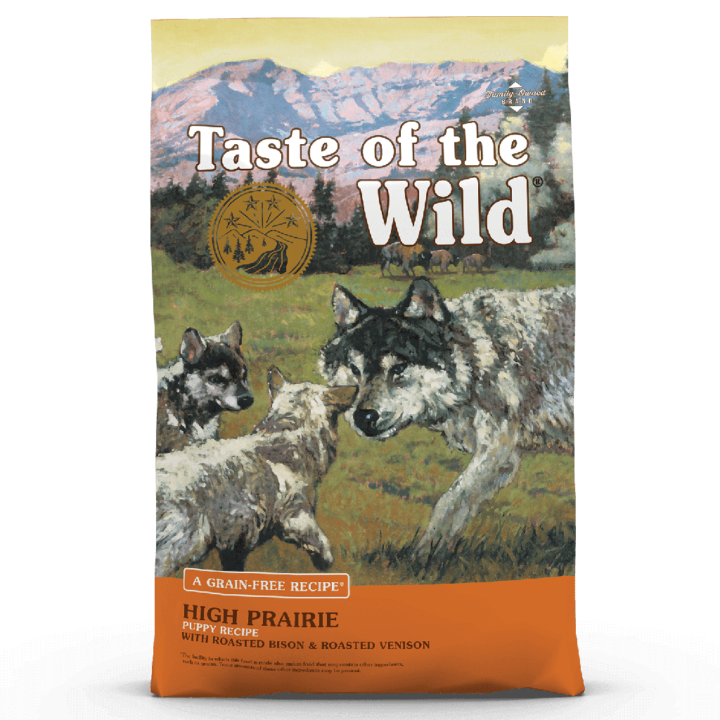 Taste Of The Wild Alimento Para Perros Cachorros High Praire Sabor A Bisonte Y Venado Rostizados 2kg
