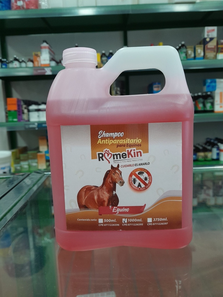 Shampoo Equino Antiparasitario 1l