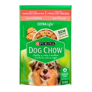 Purina Dog Chow Sobre De Alimento Para Perros Sabor A Cordero 100g