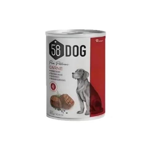  58 DOG COMIDA PARA PERROS CON CARNE 415G 
