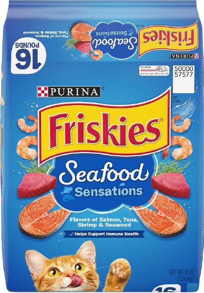 Friskies Seafood 16lbs Azul