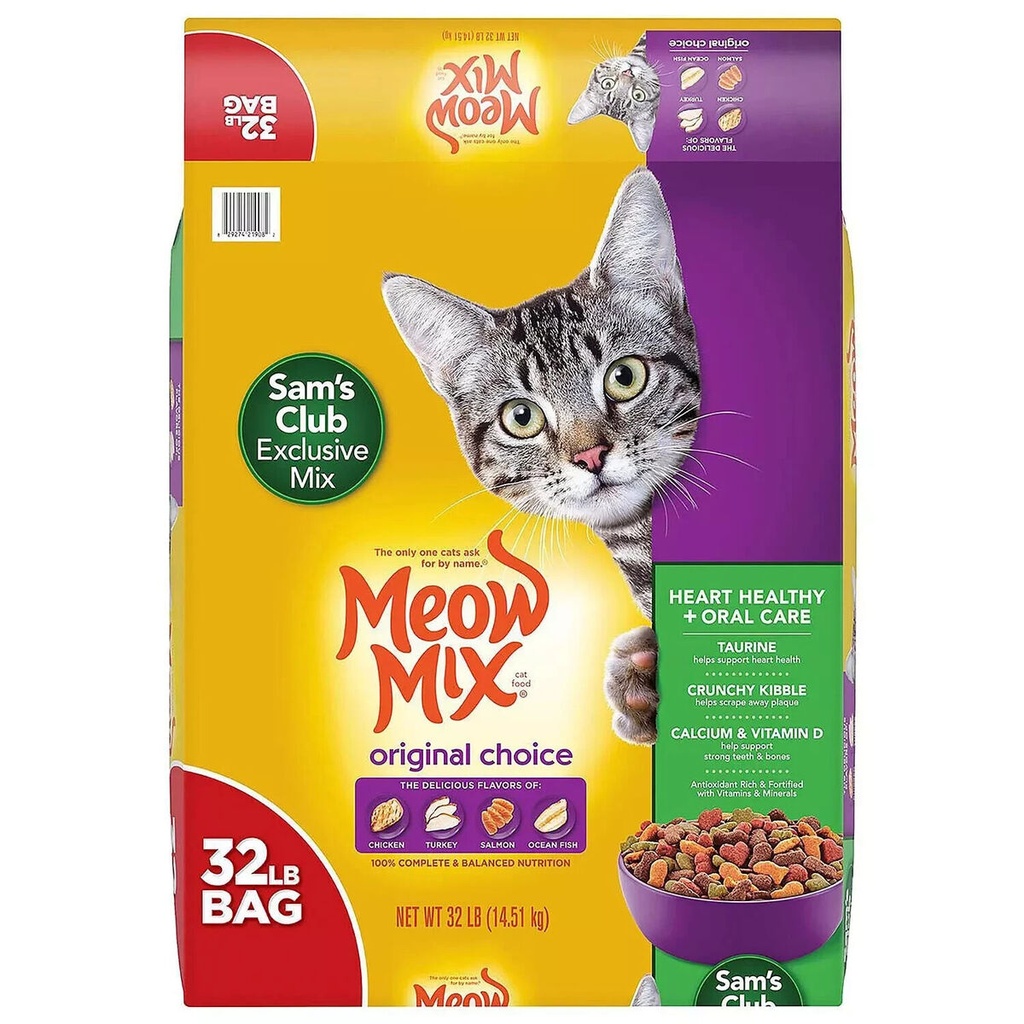 MEOW MIX 32LBS 
