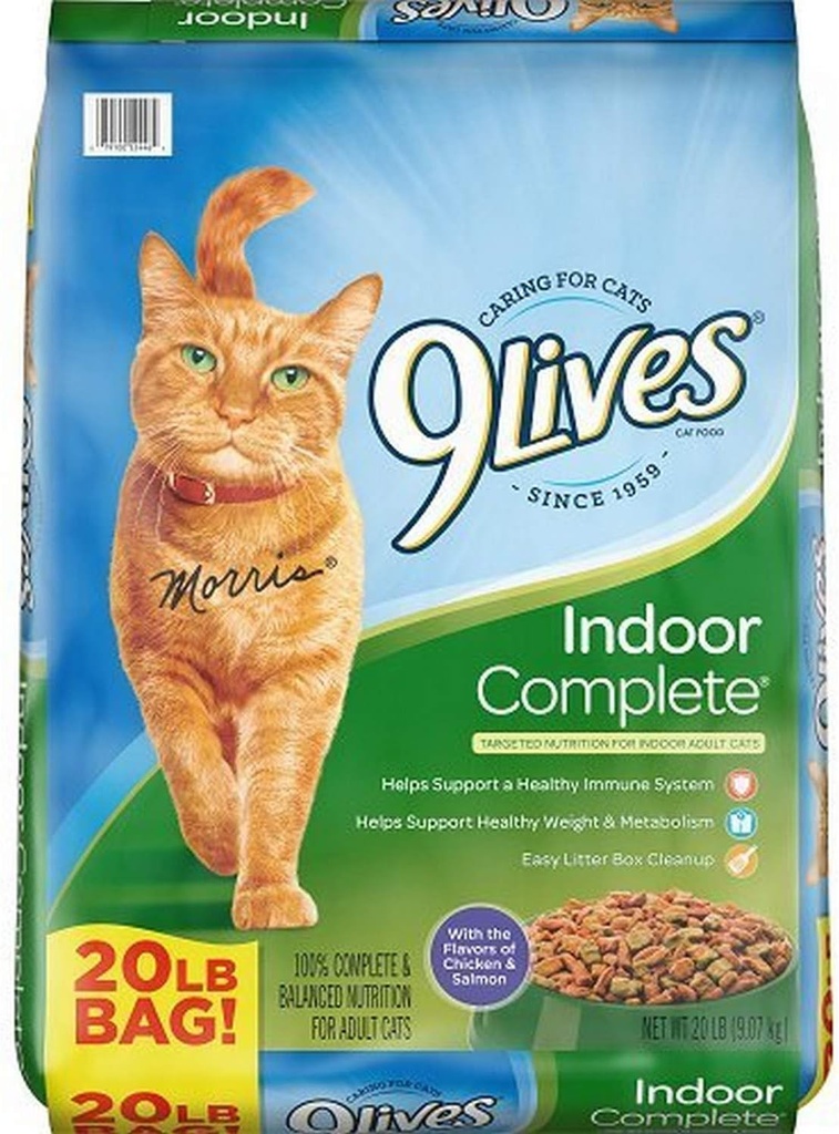 9 Lives Indoor Complete 20lb