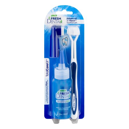 Naturel Promise Fresh Dental Kit De Cepillo Y Gel De Dientes Para Perros Y Gatos