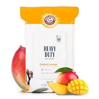Toallitas Heavy Dootie Fresh Citrus Scent 100 Unds Para Mascotas